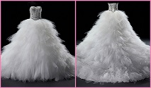Robe De Mariage Glam Buffante Tulle Blanc