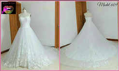 Robe De Mariage Ivory Avec Dentelles