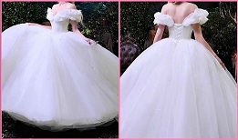 robe de cendrillon mariage